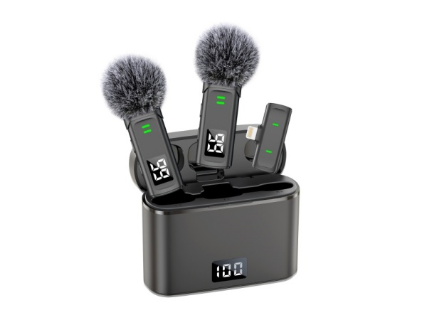 wireless microphone for video recording