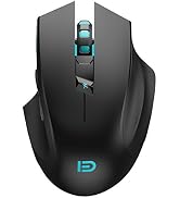 Quiet Wireless Mouse,Forter i720 Ergonomics Large-Sized Silent Mouse for Gaming and Business, Com...