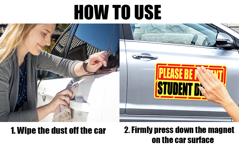 Student Driver Car Magnet