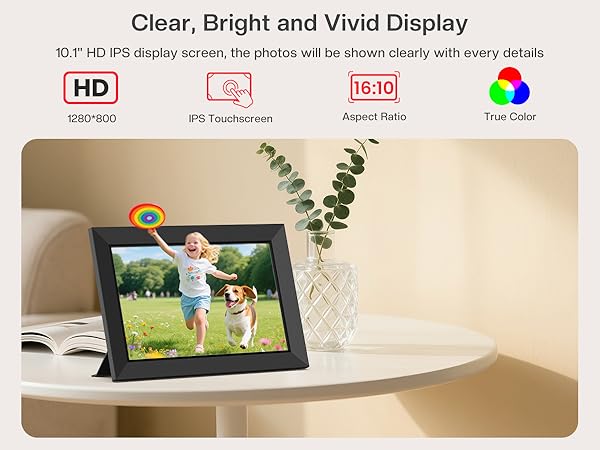 frameo digital frame wifi picture photo video share moment from phone