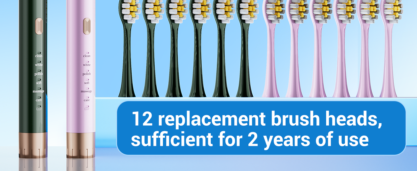 2 Pack Electric Toothbrush