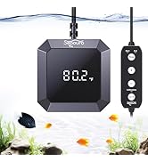 Aquarium Thermometer Submersible, Digital Fish Tank Thermometers with USB for GlassTank, Aquarium...