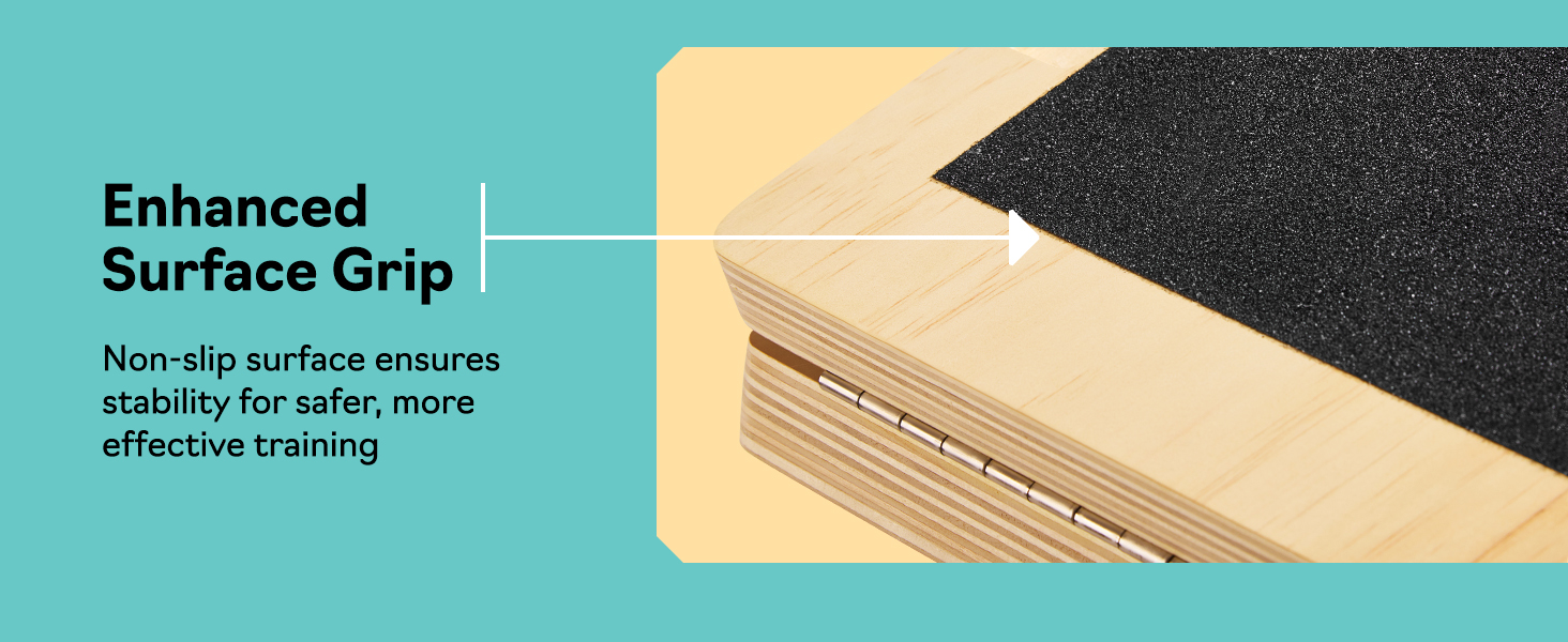 Slant board for exercise for pain relief and physical therapy stretching
