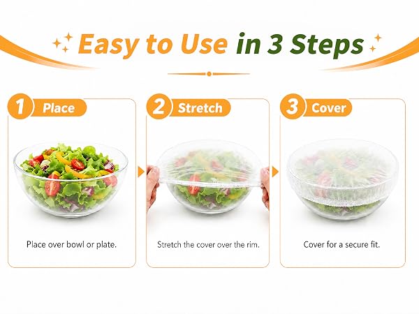 100/200Pcs Bowl Covers for Bread Proofing