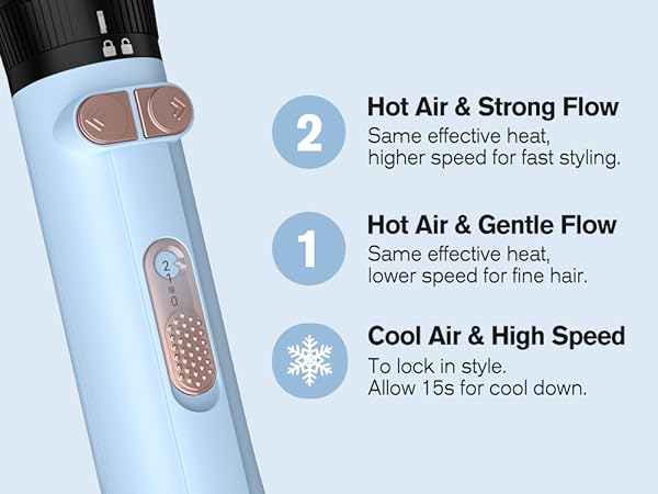 spinning hair dryer brush