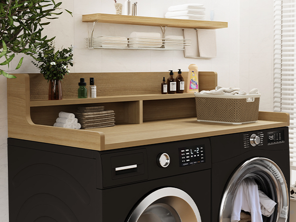 washer dryer countertop with shelf washer dryer topper laundry topper for washer