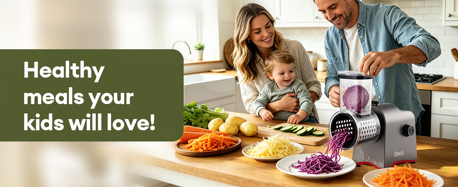Upgraded 300W Electric Cheese Grater