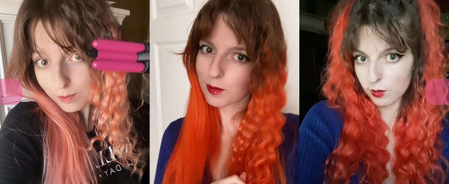 farery hair crimper for women beach waves