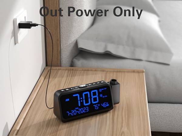 electric alarm clocks for bedrooms