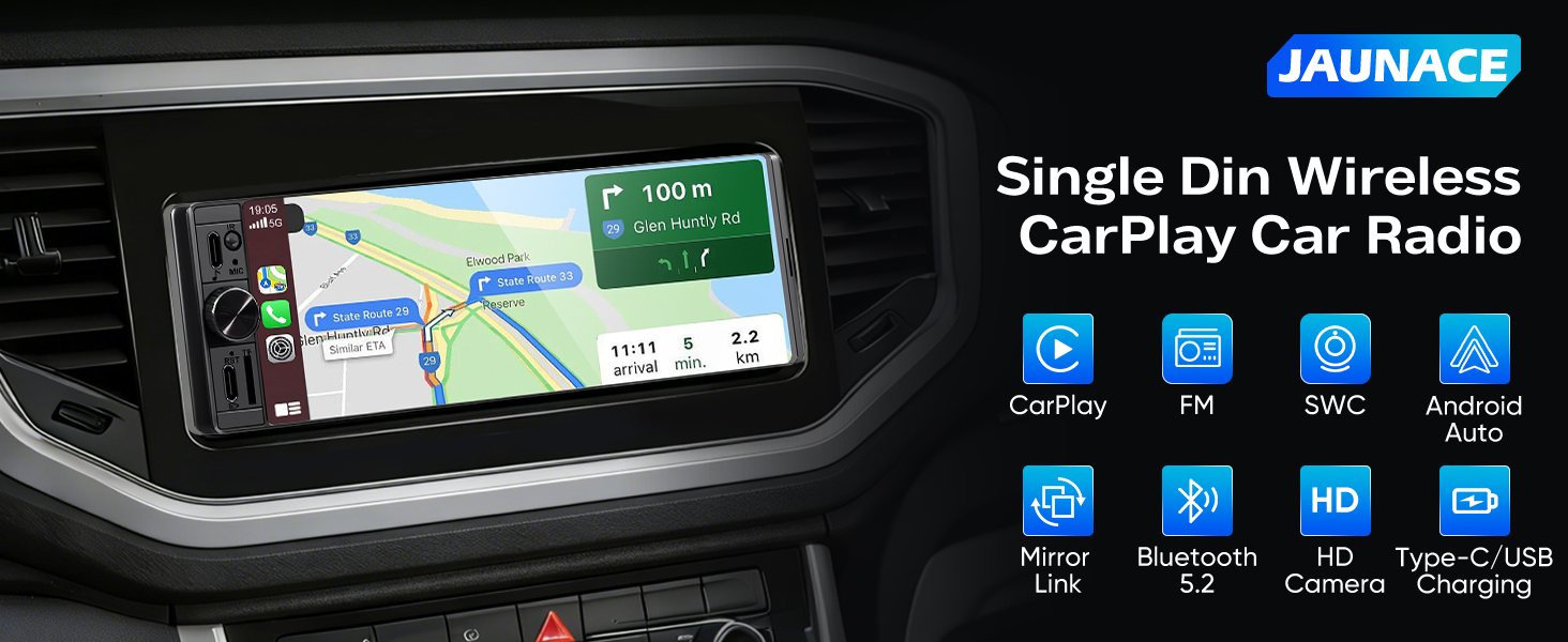 single din car radio