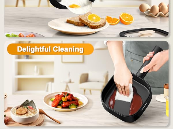 electric hot pot with steamer