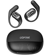UDFINE Open-Ear Headphones, Adjustable Ear Hooks, Ultra-Comfort, Snug Fit, Powerful Sound, Clear ...