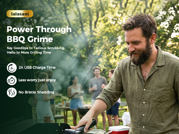 electric brushless barbecue brush