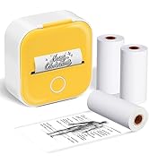 Ponek Thermal Mini Printer - Receipt Printers Mini Sticker Printer Machine - Pocket Mini Printer ...