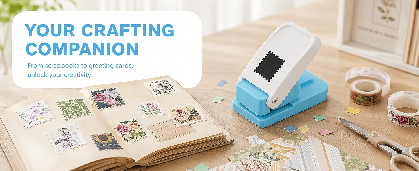 Postage Stamp Shape Craft Punch