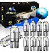 YM E-Bright T10 194 Led Bulb 168 2825 W5W 912 Interior Car Light for Trunk Dome Map Light Door Co...
