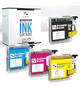 CMYi LC61 Replacement Combo Pack Ink Cartridge for Brother DCP-385C, 385CW, 395CN, 585CW, J125, J...