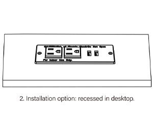 Recessed Outlet