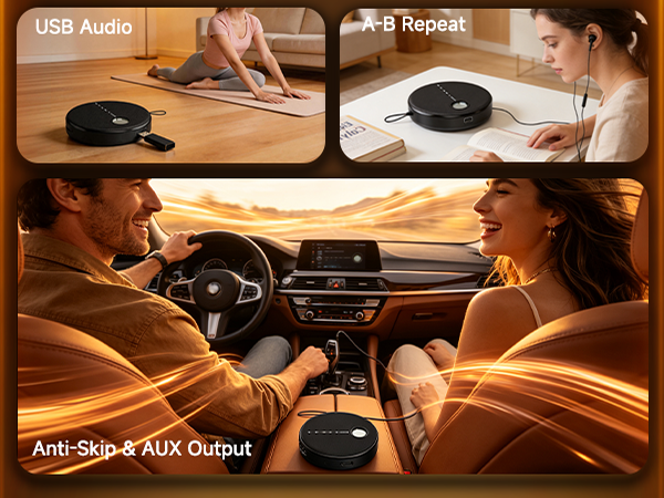 cd player portable for home with bluetooth speaker car walkman music small kpop kids battery mini