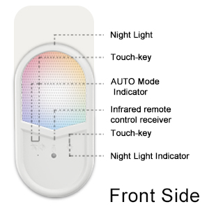 fly trap with colorful night light