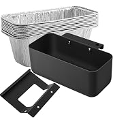 Grill Grease Catcher for Blackstone Griddle with 10 Pack Grease Cup Liners Aluminum Foil Tray Pan...