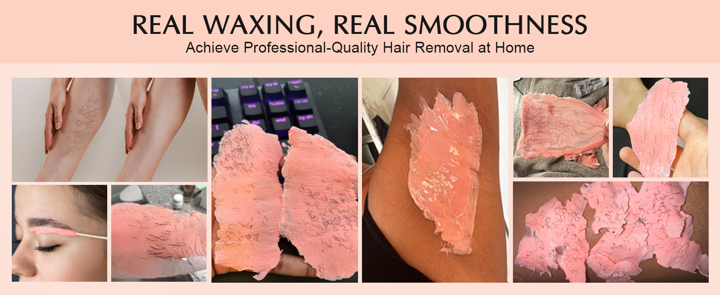 back waxing kit for men kit de cera para depilar waxing kit for face hair wax warmer hard