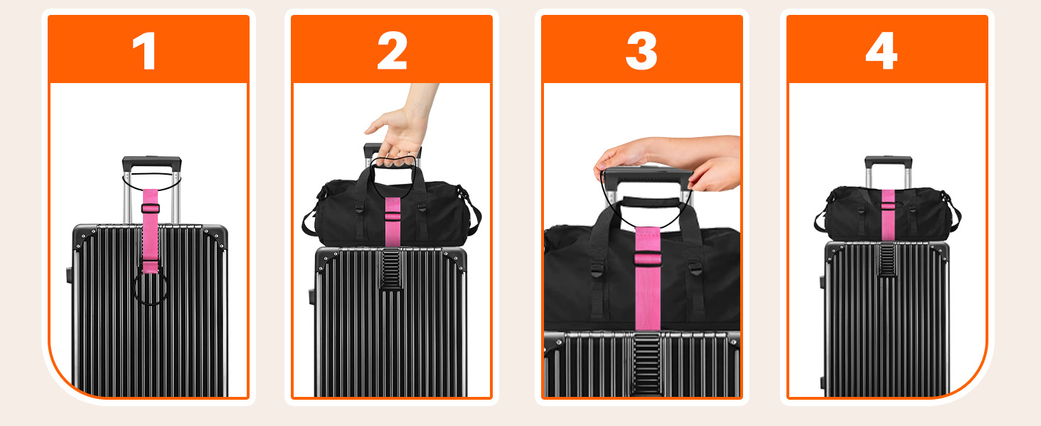 Luggage Straps for Suitcase, Luggage Connector Straps