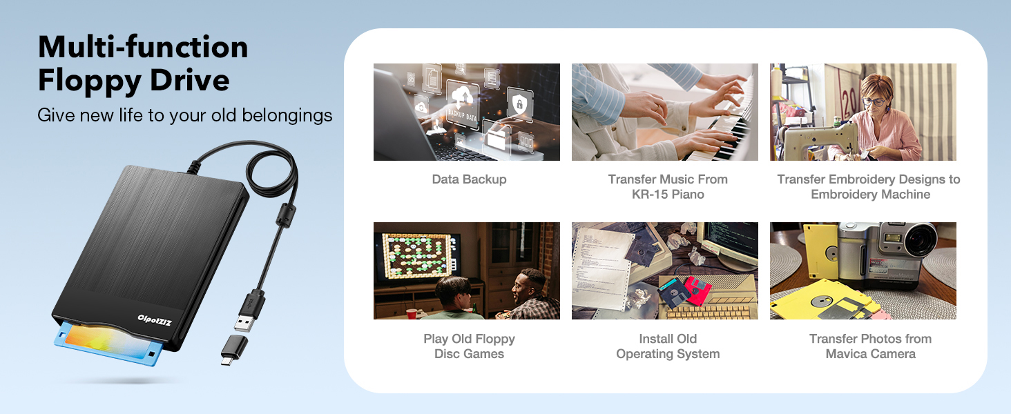 usb floppy drive 3.5-inch external