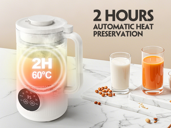 nut milk make by Mooye Soy Milk Maker Machine