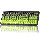 ZORNHER ZH980 Wireless Mechanical Keyboard,95% Green Creamy Keyboard with Number Pad,Hot-Swappabl...