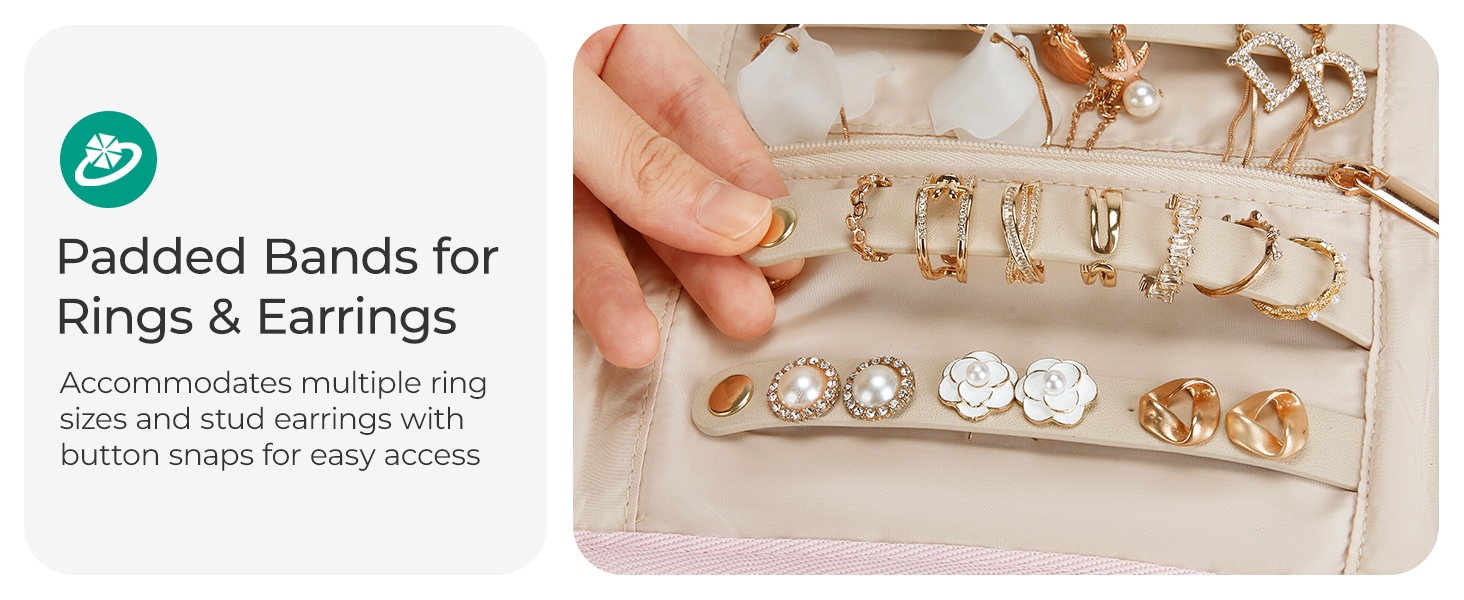 Travel Jewelry Case, Travel Jewelry Case Organizer