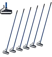 Matthew Easy Trigger Release Mop Handle 60 inch Metal Mop Stick,Commercial Mop Head Replacement H...