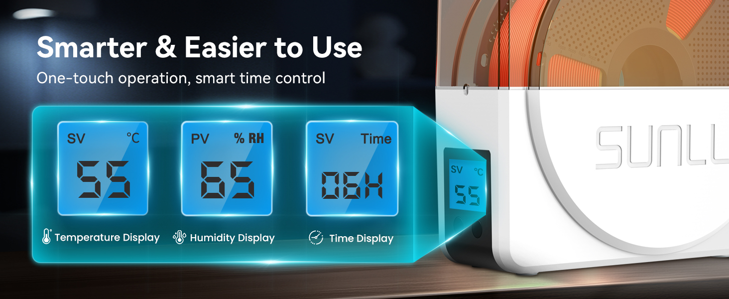 sunlu official filament dryer s1 plus 3d printer filament dryer