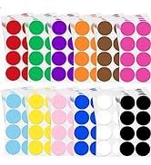 480 Pcs Round Color Coding Label Stickers, 2 Inch Circle Sticker Labels Colored Dot Stickers Movi...