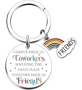 MigPio Work Besties gifts for Coworkers Women Coworker Birthday Gifts for Women Funny Work Gift f...