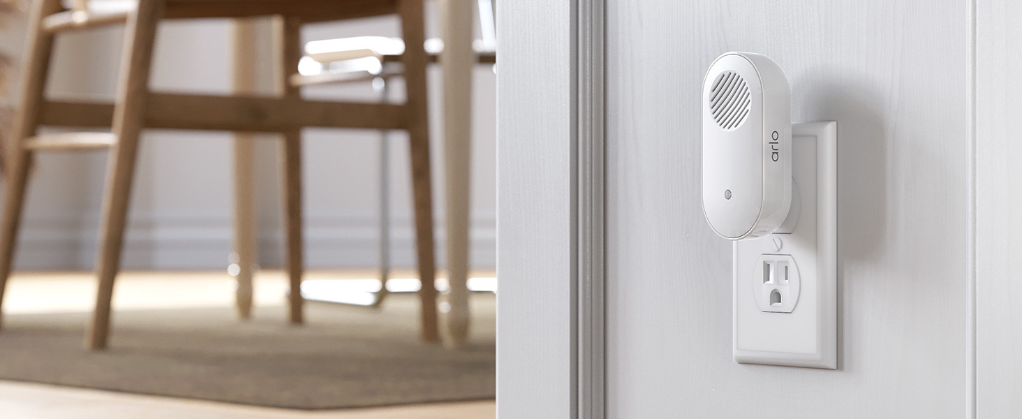 Arlo Chime 2, Smart Chime, Audible Audio, Built-in Siren