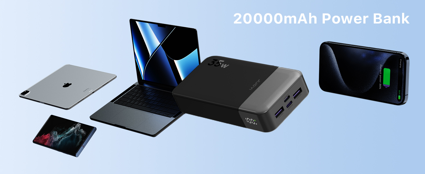 power bank for iphone phone charger battery pack portable usb c power bank