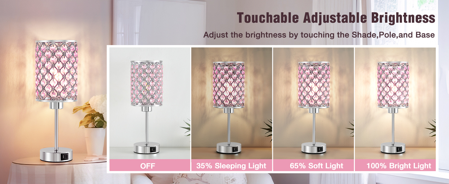 touch lamps for nightstand