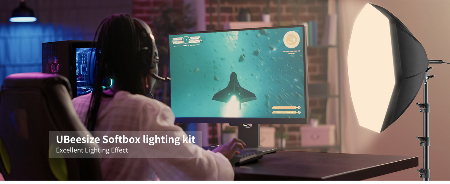 Softbox Photography Lighting Kit