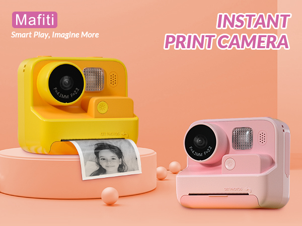 Mafiti kids camera instant print
