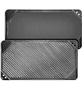 GGC Cast Iron Reversible Griddle, Double-sided Griddle pan for Indoor and Outdoor Cooking, 20 x 1...