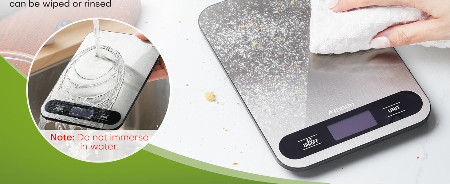 ATOGOU 0.01oz/33lb Food Scale