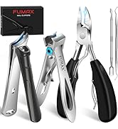 Toenail Clippers for Seniors Thick Toenails, Large Wide Opening Toe Nail Clippers for Men Thick N...