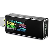 USB 3.0 Tester, Eversame IPS Color Display Digital Multimeter Voltmeter Current and Voltage Monit...
