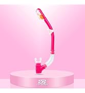 Dry Snorkel for Kids, Ultimate Snorkel Tube for Snorkeling, Freediving &amp; Swimming, Easy-Breath Te...