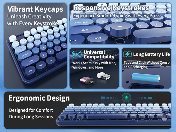 bluetooth keyboard and mouse combo