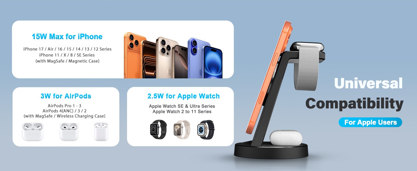 Magnetic Wireless Charger Stand