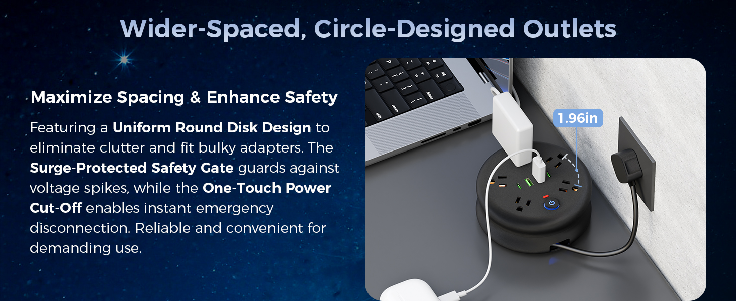 Power Strip Surge Protector