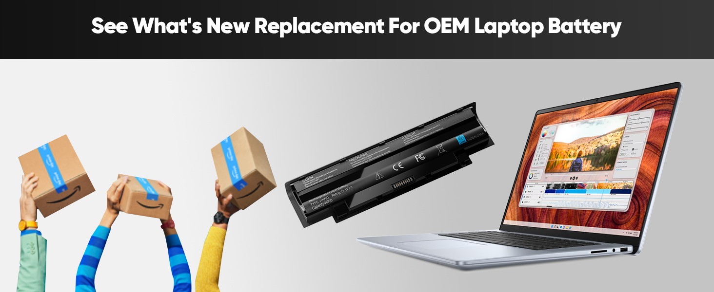 DELL J1KND 11.1v 48wh Laptop Battery