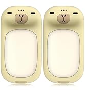 Redpepper Rechargeable Hand Warmers 2 Packs 6000mAh Capybara-Shaped Magnetic Pocket-Size Safe Ele...